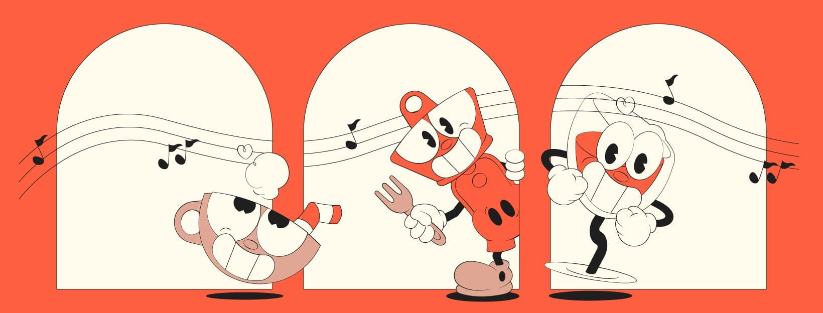 Les mascottes Bouillotte dansent en musique